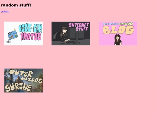 other stuff page/otherstuff screenshot