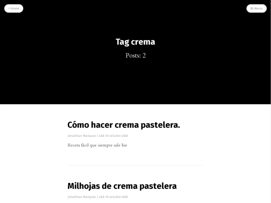 category/crema screenshot