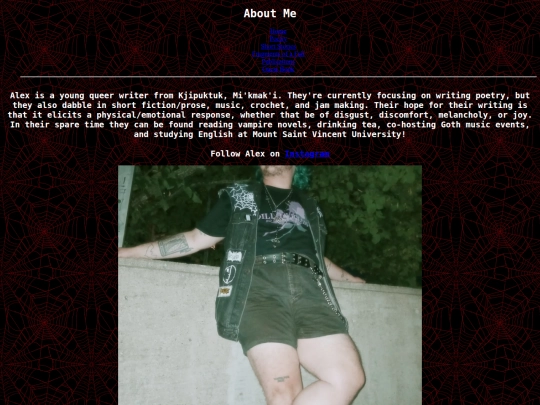 aboutme screenshot