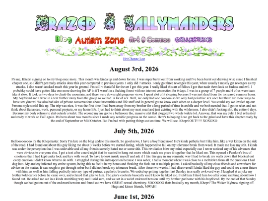 blog screenshot