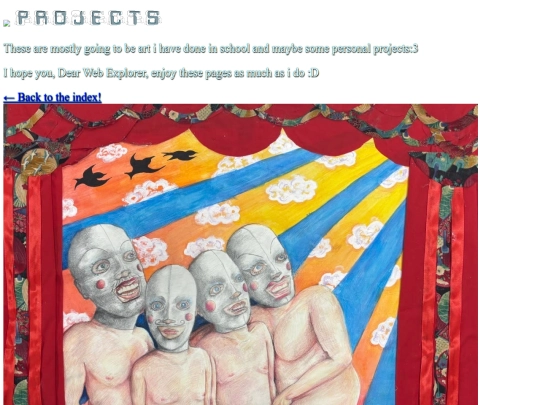 projects screenshot
