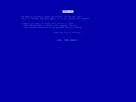 not_found screenshot