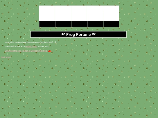 frogfortune screenshot
