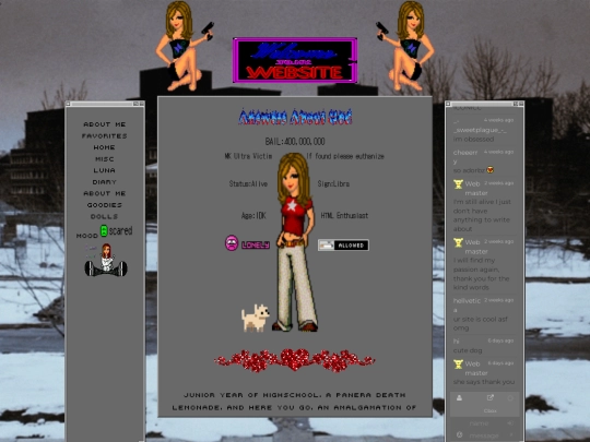aboutme screenshot