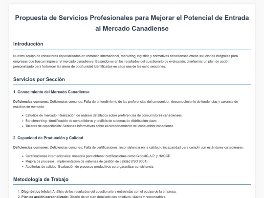 ConsultoriaCanada screenshot