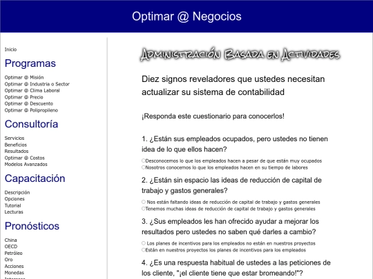 Costos screenshot