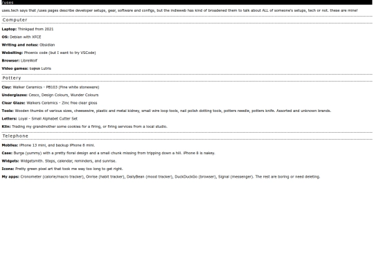 library/uses screenshot