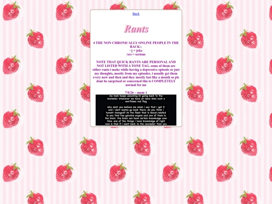 rant screenshot