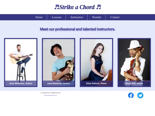 instructors screenshot
