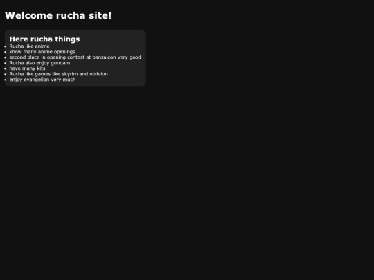 index screenshot