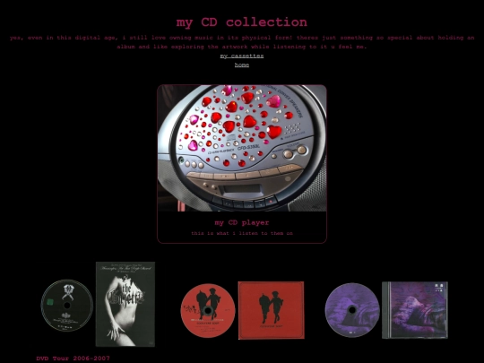 CDs screenshot
