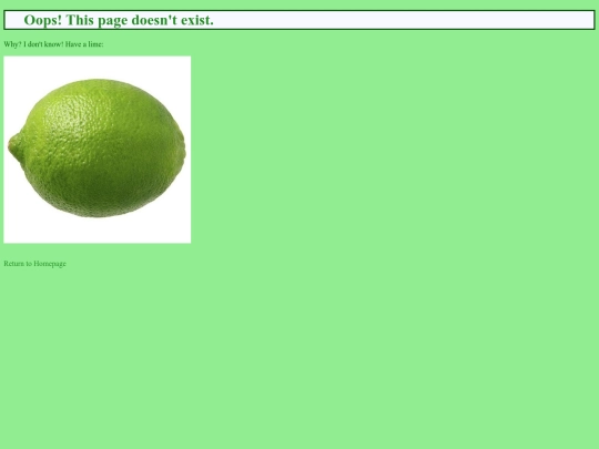 not_found screenshot