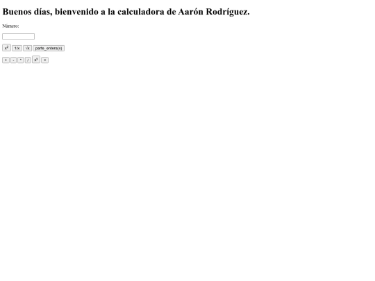 calculadora screenshot
