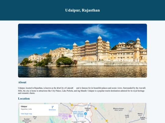 udaipur screenshot