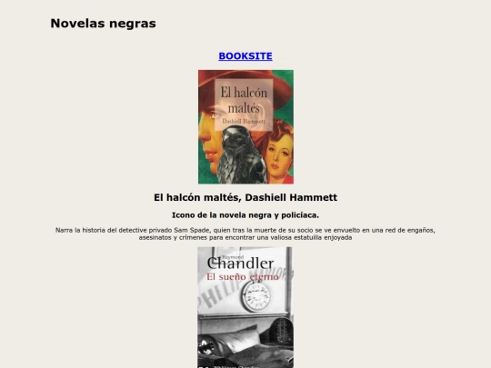 novelasnegras screenshot