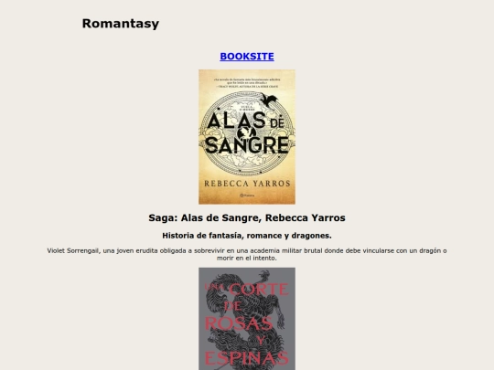 romantasy screenshot