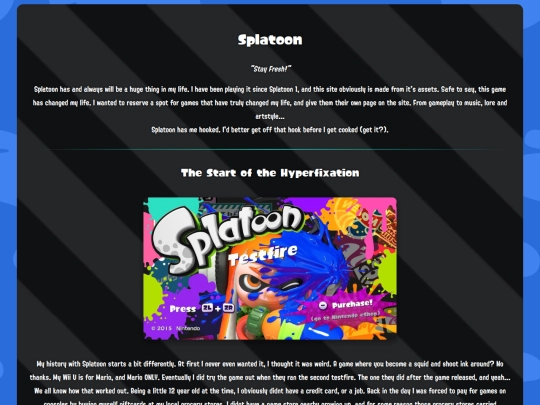 games/splatoon screenshot