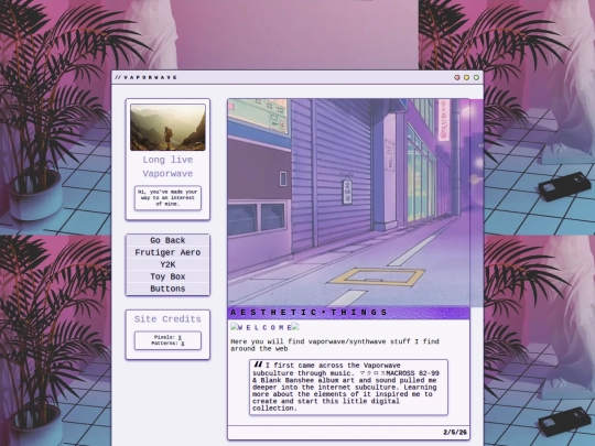 Vaporwave screenshot