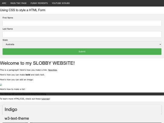 index screenshot