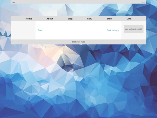 test screenshot