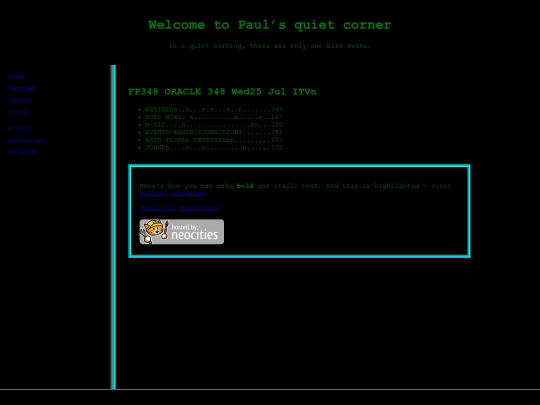 index screenshot