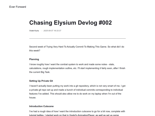 chasing-elysium-devlog-002 screenshot