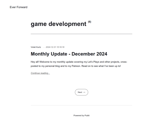 tags/game-development/page/2 screenshot