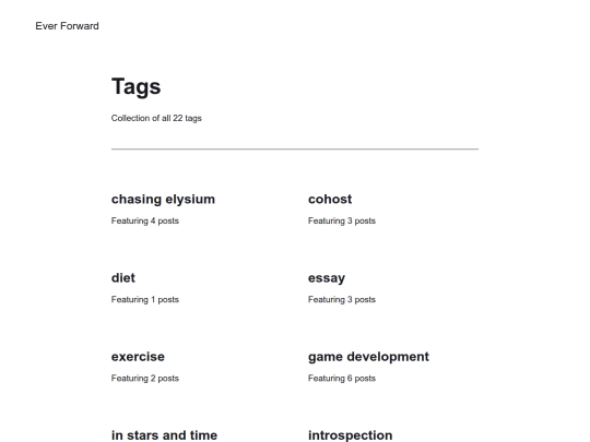 tags screenshot