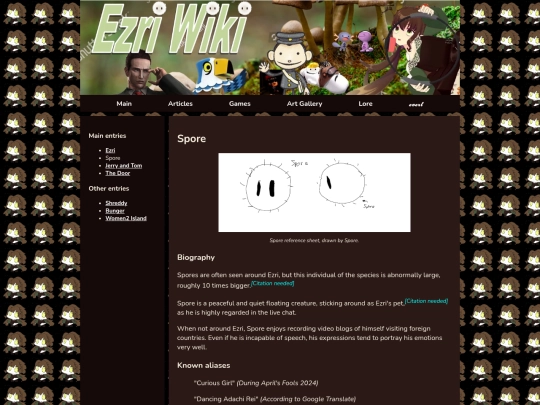 ezri/article/spore screenshot