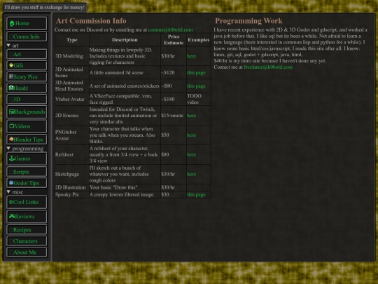 comms screenshot