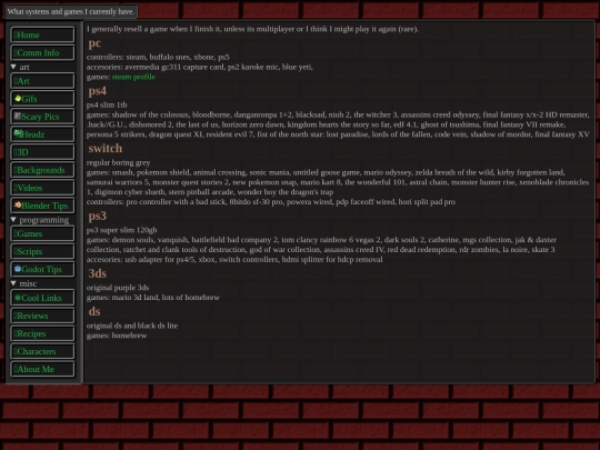 game-collection screenshot