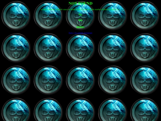 not_found screenshot