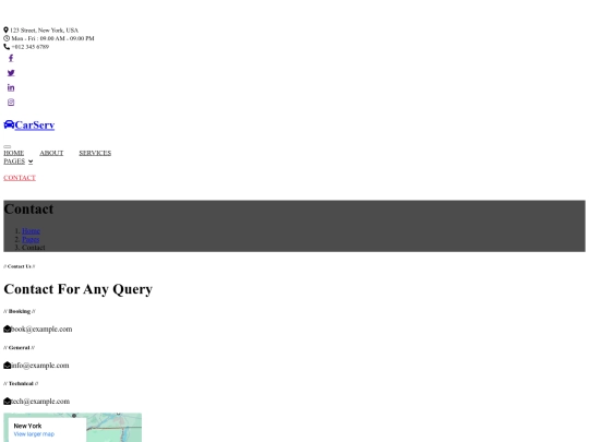 contact screenshot