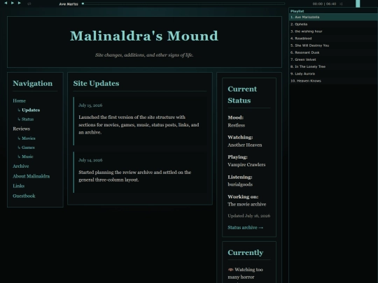 updates screenshot