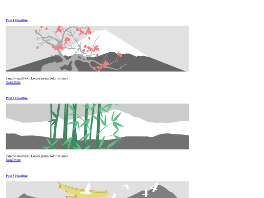 Blog-Template screenshot