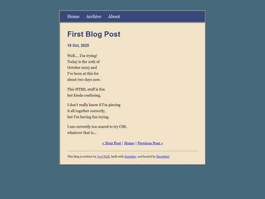 posts/2025-10-10-First-Blog-Post screenshot