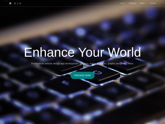 NewDJSsite screenshot