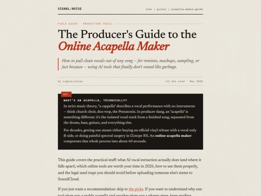 acapella-maker-guide screenshot