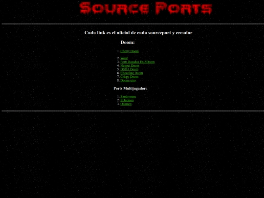 Sourceports screenshot