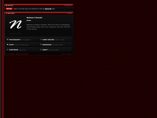 home screenshot
