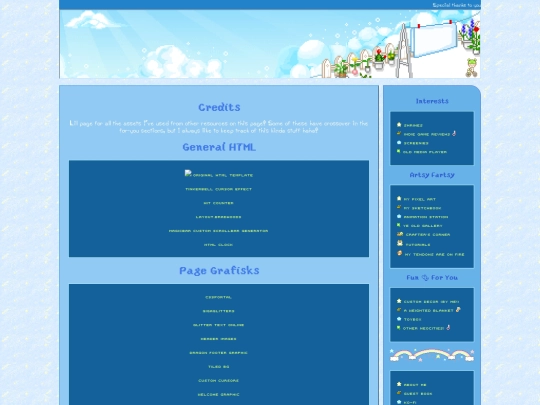 Credits screenshot