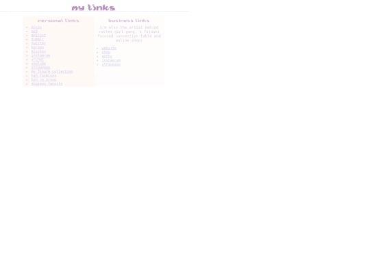 links screenshot