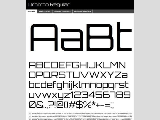 webfontkit-20260424-221640/orbitron-variablefont_wght-demo screenshot