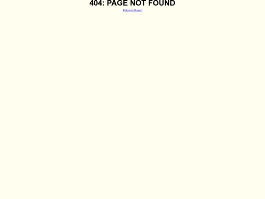 not_found screenshot
