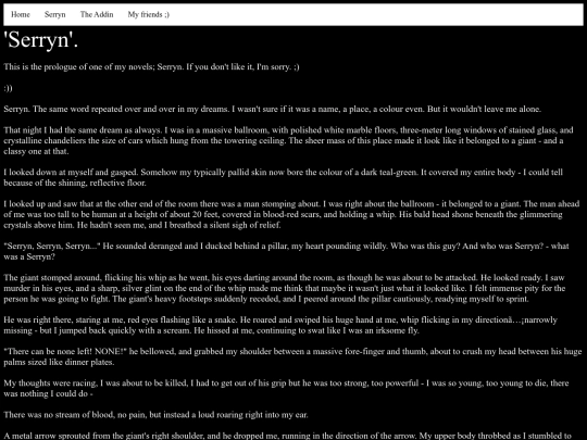 asnippetofmybook screenshot