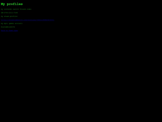 myprofiles screenshot
