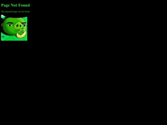 not_found screenshot