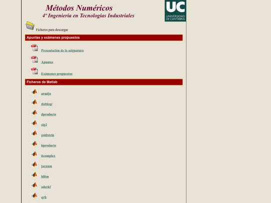 index screenshot