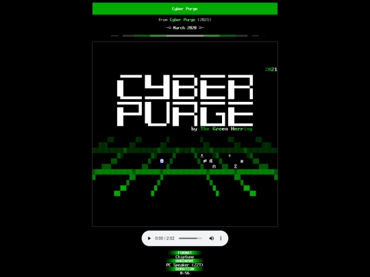 music/2020s/CYBERPRG screenshot