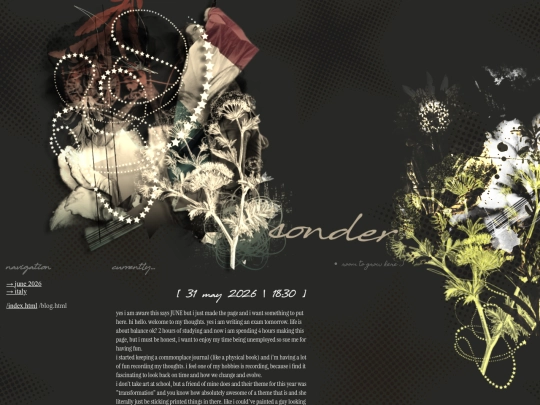 blog screenshot